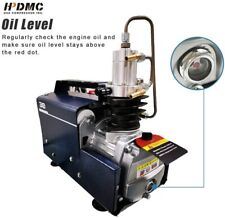 110V Air Compressor Adjustable Pressure 0-4500Psi Auto Stop