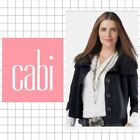 CAbi Size Small #502 Black Cropped Wool Blend Cardigan Sweater EUC