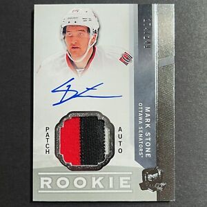 New Listing2012-13 UD The Cup Mark Stone Rookie Card RC 3 CLR Auto Patch 174/249