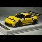 Fuelme 1:18 Porsche 911 992 GT3 Resin Diecast Model Car Limited Racing Yellow