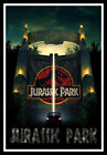 Jurassic Park Alt2 Movie Poster Print & Unframed Canvas Prints