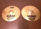 Sabian Aax 14-in Stage High Hats
