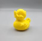 1984 Vintage Gerber Yellow Duck Plastic Child Bath Toy
