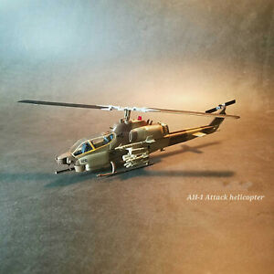 New 1/72 Scale US Army AH-1 Attack Helicopter Gunship Finished Plastic Model