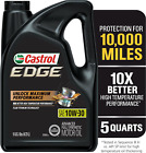 Castrol 03081 Edge 10W-30 Advanced Full Synthetic Motor Oil, 5 Quart