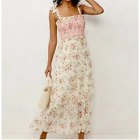 NWT LC Lauren Conrad smocked floral maxi dress size 2XL