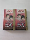 *SEALED* JVC 6 HRS EP Mode / T-120 PREMIUM QUALITY SX BLANK VHS TAPE