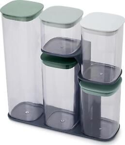 Joseph Podium 5-piece storage container set - Editions (Sage),Green