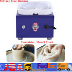 Turntable Electric Pottery Wheel Ceramic Machine Art Clay Craft 24W 100-240V USA