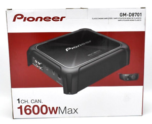 Pioneer GM-D8701 Class D Monoblock 1 Channel Car Audio Amp Amplifier 1600W Max