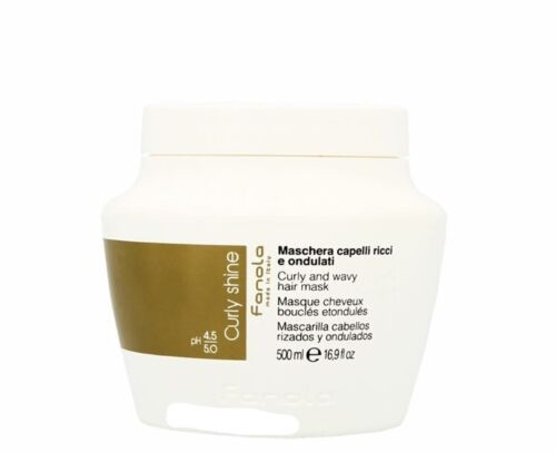 Hair Solution! FANOLA Curly Shine Curly and Wavy Hair Mask 500ml / 16,9 Fl Oz