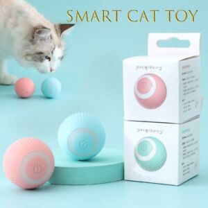 Smart Cat Ball Toys Automatic Rolling Ball Electric Cat Toy Interactive Cat Dog