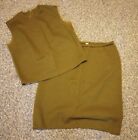 Vtg WWII Army Red Cross Uniform Women's Top Skirt Size 15/16 Military? *538