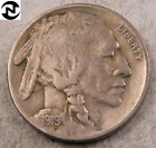 1919 Buffalo Nickel ~ Very Fine/Extra Fine (VF/XF) ~ Better Date! ~ 1 Coin