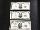 New Listing3 Consecutive Series 1929 Minnesota National Currency Bank Notes $5 Fr 1850-I MN