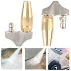 1/4 or 3/8 Cleaning Reverse Turbo Sewer Drain Jetter Nozzle For Pressure Washers