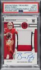 New Listing2022 National Treasures RPA Brock Purdy Rookie Patch Auto Purple /49 RC PSA 9 10