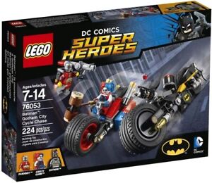 LEGO DC: Gotham City Cycle Chase (Batman / Harley Quinn) 76053 - NISB / RETIRED
