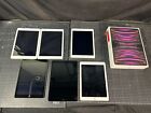 Bulk lot of 7 Assorted NON-WORKING Apple iPads