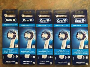 Genuine ORAL B PRECISION CLEAN Replacement heads 15 count New in Package