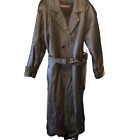 Womens leather trench coat by Phase 2 size large