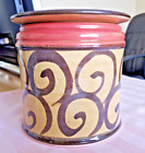 Hot Fresco Pottery 2 piece Dip Cooler Warmer Stoneware Pottery Handmade in USA