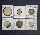 Lot (6) World/Foreign Silver Coins, 1.77 Troy Oz Silver, 1864- 1972 - No Reserve