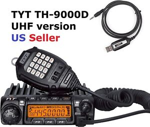 TYT TH-9000D Pro UHF 440 MHz Mono Band with USB cable and software  US Seller