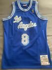 Los Angeles Lakers Kobe Bryant blue basketball Vintage #8 Jersey