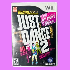 New ListingNintendo Wii Just Dance 2 Family Fun Video Game 2010 Ubisoft 40+ Tracks