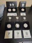 2023 Morgan and Peace Dollar 6 Coin Set Complete - Reverse Proof, Proof & Unc.#2