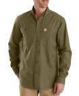 Carhartt Long Sleeve Button Up Shirt Original Fit Dark Green Men’s Size 4XL NEW