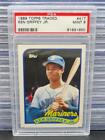 1989 Topps Traded Ken Griffey Jr. Rookie Card RC #41T PSA 9 MINT Mariners