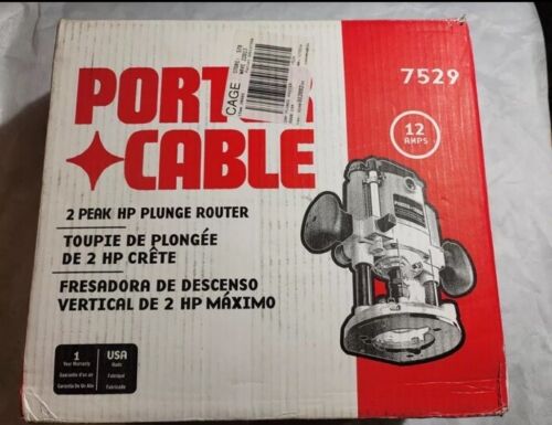 Porter Cable Model 7529 HD 2 HP Variable Speed Plunge Router