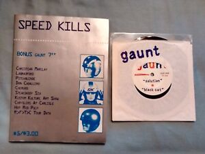 SPEED KILLS #5 punk fanzine w/ GAUNT 7