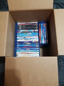 Lot of 26 Blu-Ray Kids DVDs Movies Instant Collection Disney WB Universal