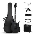 170 Style Electric Guitar Basswood 6 Strings With Carry Bag 20W Speaker Black