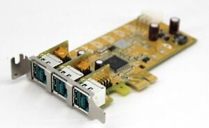New SUNIX PUB0300XL 3x12V Powered USB LP PCI-E Card  DP/N 08R06D