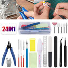 24Pcs/Set Basic Tools Craft Repair Kit for For Gundam Car Model Hobby Building