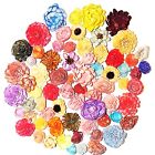 Wood Flowers Bouquet Multi Color Types Handmade with Stems DIY Easy Assemble(19)