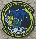 F-35 461st FLIGHT SQUADRON DEADLY JESTERS PVC COVID SANITIZED PATCH WOW RARE