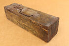 Old Antique WW1 WWI MG08 German MG-08 Maxim Box Crate Tin Container Genuine Rare
