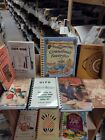 Lot of 5 RANDOM Assorted/Mixed/Regional Spiral Cookbooks, Vintage/Contemporary
