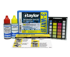 Taylor 3-Way OTO Test Kit for Total Chlorine, Bromine, pH,  K-1000