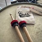 Tackle by Dragonfly LowTops Canvas Mallet Drumsticks Butt End Toppers Low Tops