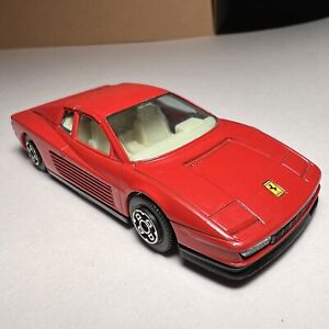 VINTAGE Burango - Ferrari Testarossa 1/43 Metal Die Cast Toy 1980’s ITALY 4157