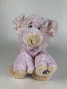 Webkinz Ganz Plush Pig Pink HS002 6” Beanie Stuffed Animal Toy No Code