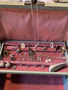 Estate Jewelry Lot Sterling Silver 925 Vintage Pendants Charms Rings