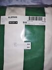 Ikea KLIPPAN Loveseat Cover Radbyn Green White 304.601.75 New Cover Only