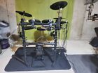 ROLAND V-Drums TD-3 Electronic Drums, Cymbals, Pedals, Module w/Cords-BEAUTIFUL!